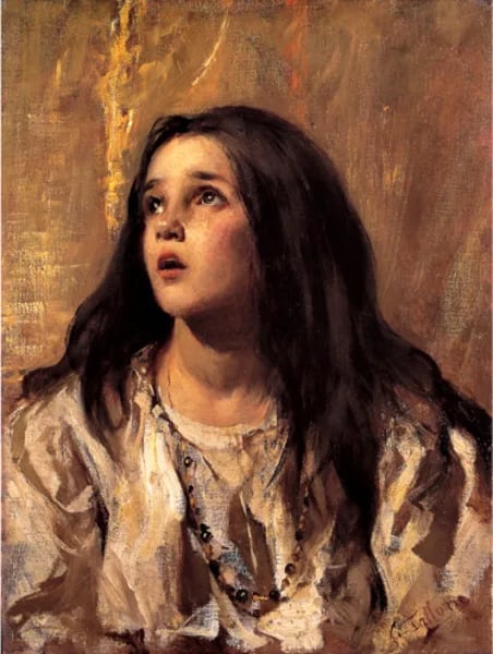 Porträt von Irene Tallone (1889–1905) – Gedenkseite