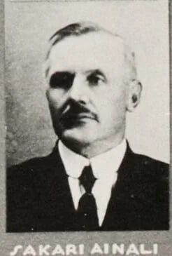 Portrait of Sakari Ainali (1874–1938) – memorial page