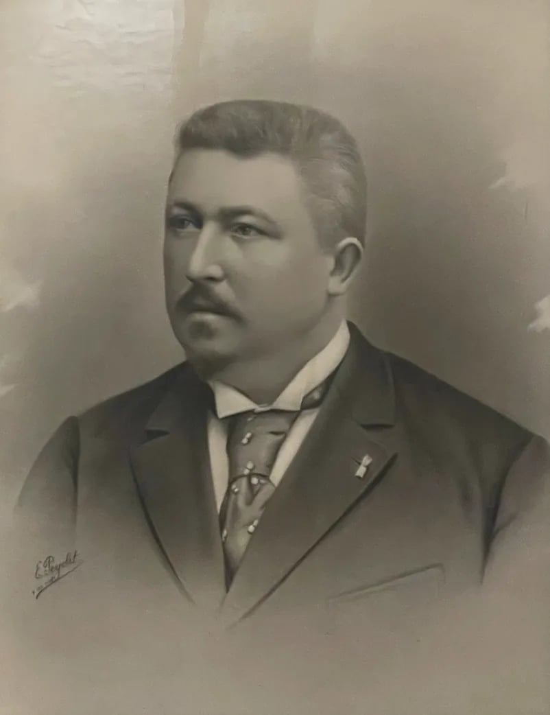Porträt von Jean-André Périchon-Bey (1860–1929) – Gedenkseite