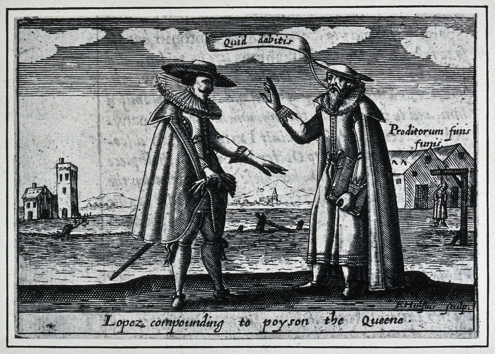Portrait of Roderigo Lopes (1525–1594) – memorial page