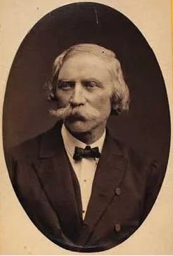 Porträt von Hans Christian Hansen (1803–1883) – Gedenkseite