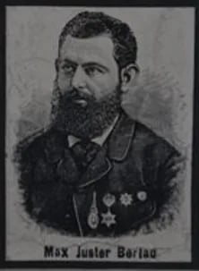 Porträt von Max Juster (1854–1913) – Gedenkseite