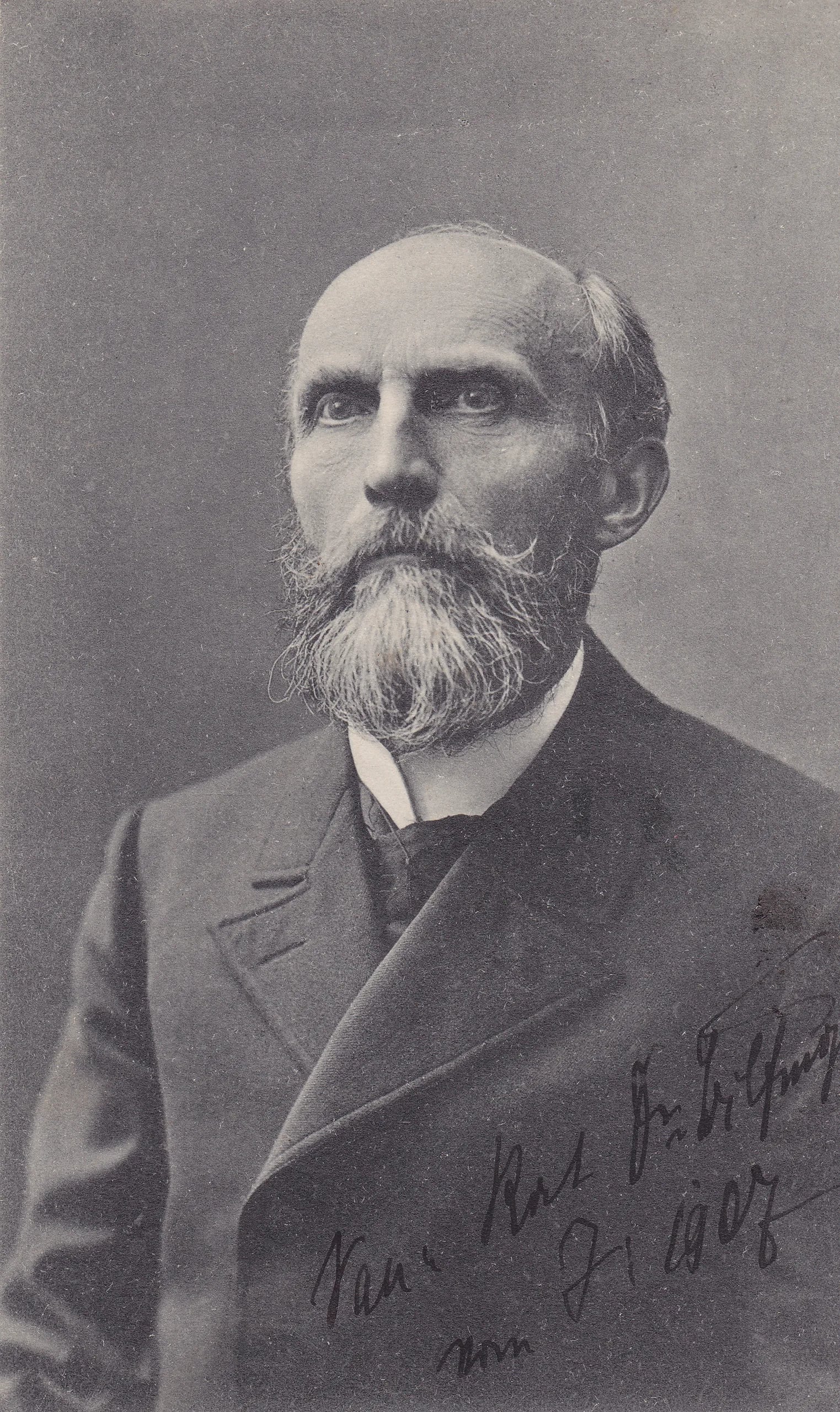 Porträt von Eugen Bilfinger (1846–1923) – Gedenkseite