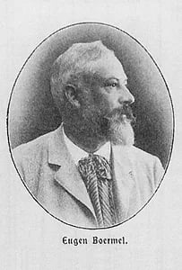 Portrait of Eugen Boermel (1858–1932) – memorial page