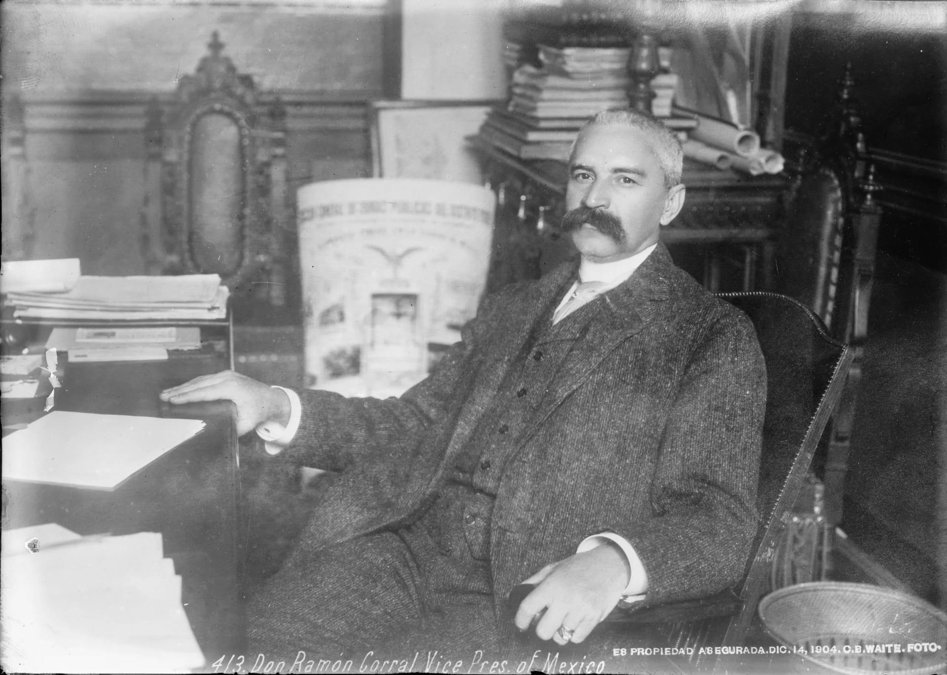 Porträt von Ramón Corral (1854–1912) – Gedenkseite