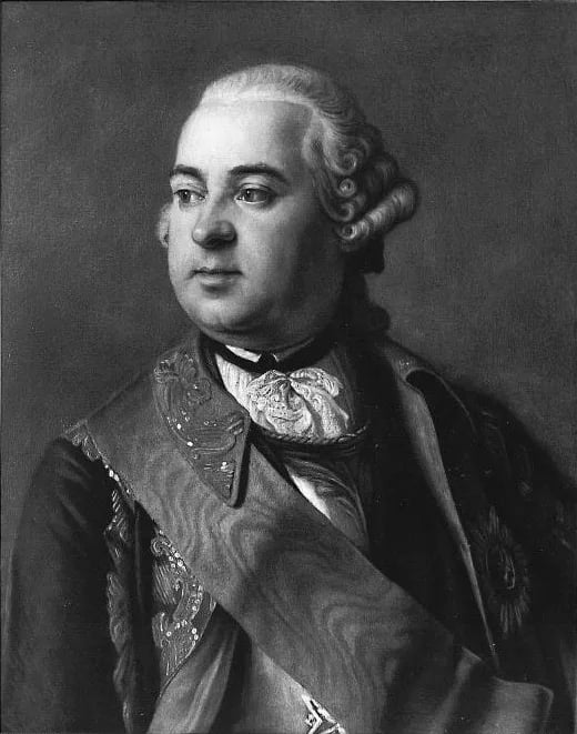 Portrait of Pjotr Iwanowitsch Schuwalow (1711–1762) – memorial page