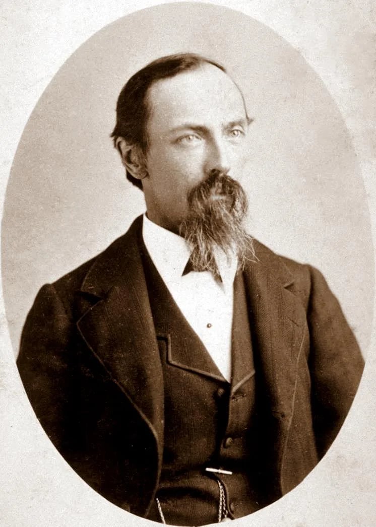 Porträt von Eugene Woldemar Hilgard (1833–1916) – Gedenkseite