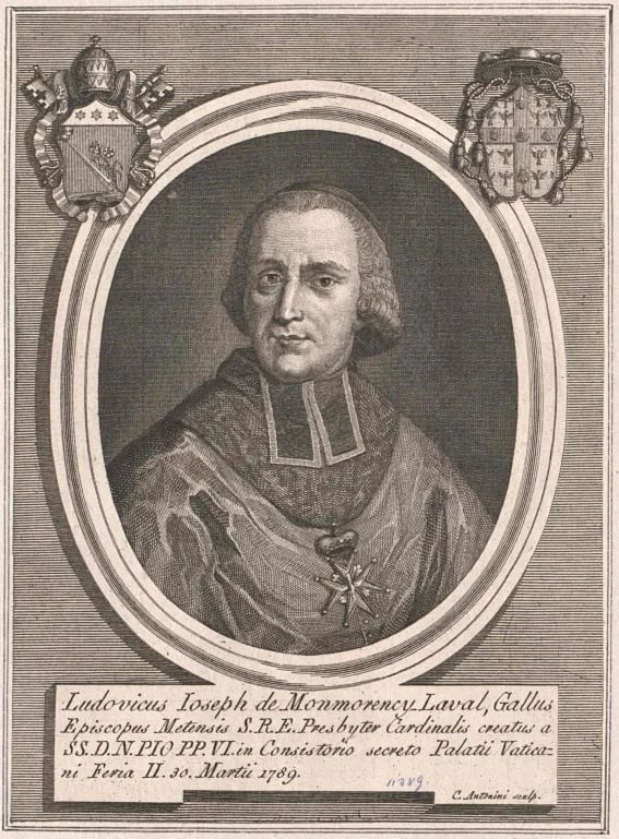 Portrait of Louis-Joseph de Montmorency-Laval (1724–1808) – memorial page