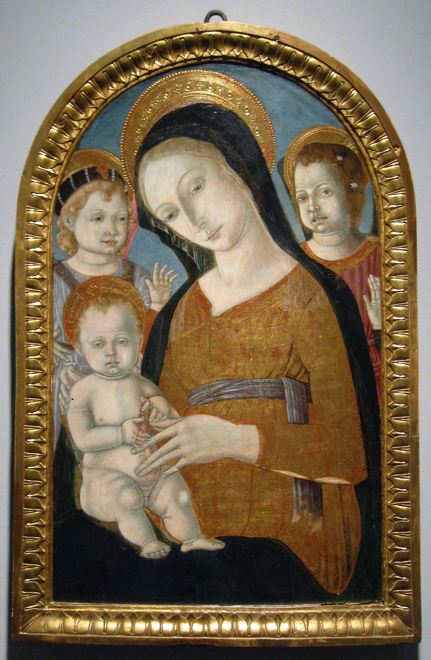 Porträt von Matteo di Giovanni (1435–1495) – Gedenkseite
