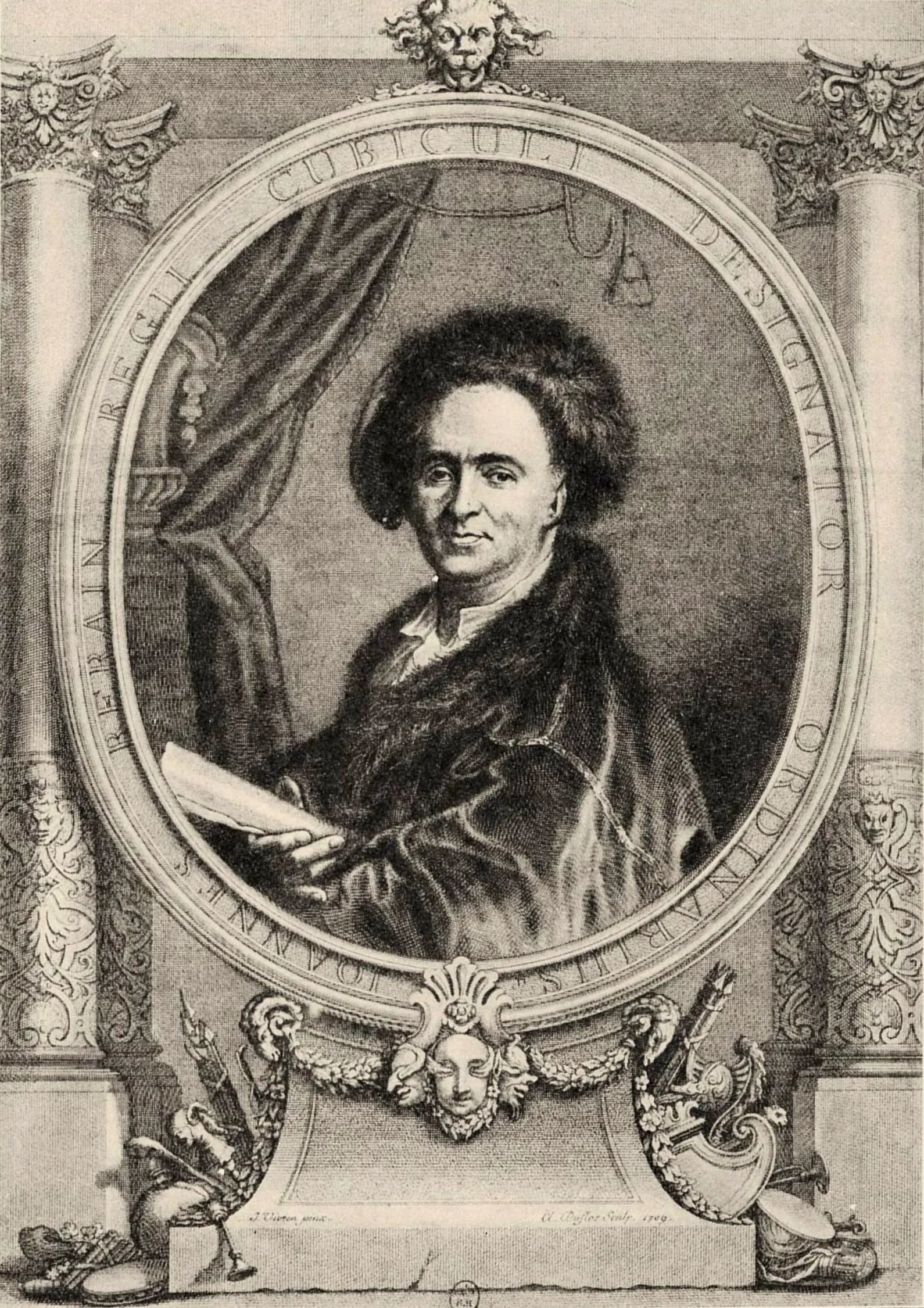 Portrait of Jean Bérain der Ältere (1640–1711) – memorial page