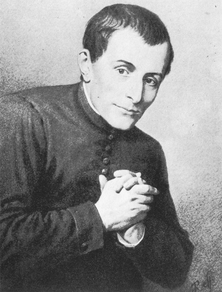 Porträt von Joseph Cafasso (1811–1860) – Gedenkseite