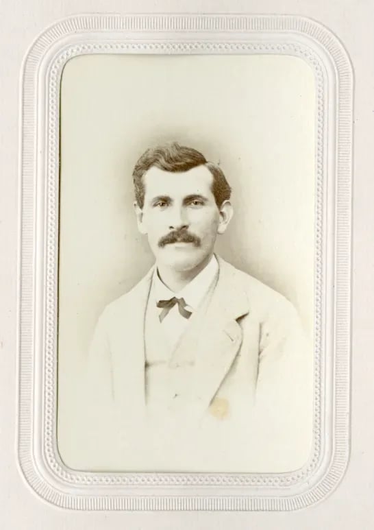 Porträt von Godefroy Sidler (1836–1910) – Gedenkseite