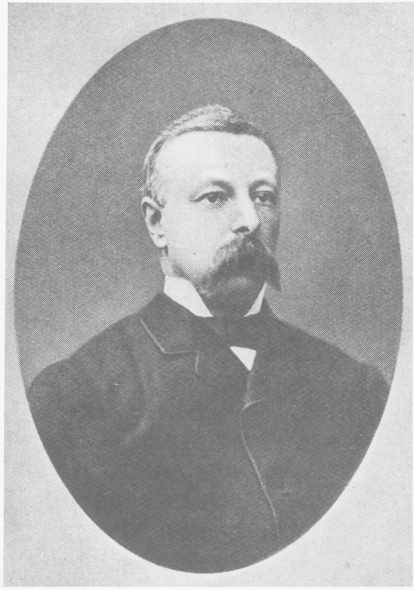 Portrait of Johannes Nicolaas Anthon Bucaille (1840–1900) – memorial page