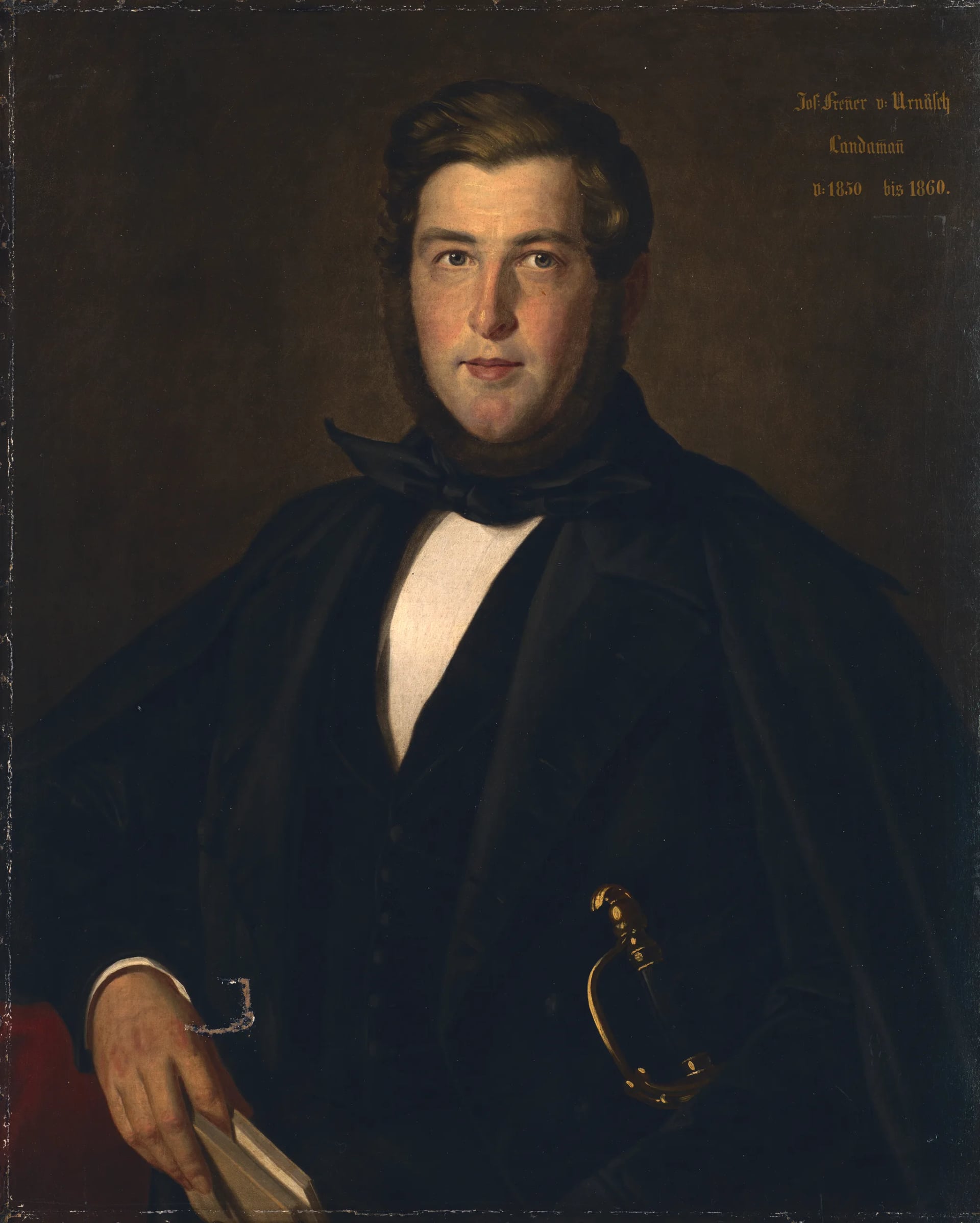 Porträt von Joseph Frehner (1815–1876) – Gedenkseite