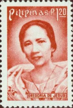 Porträt von Gregoria de Jesús (1875–1943) – Gedenkseite