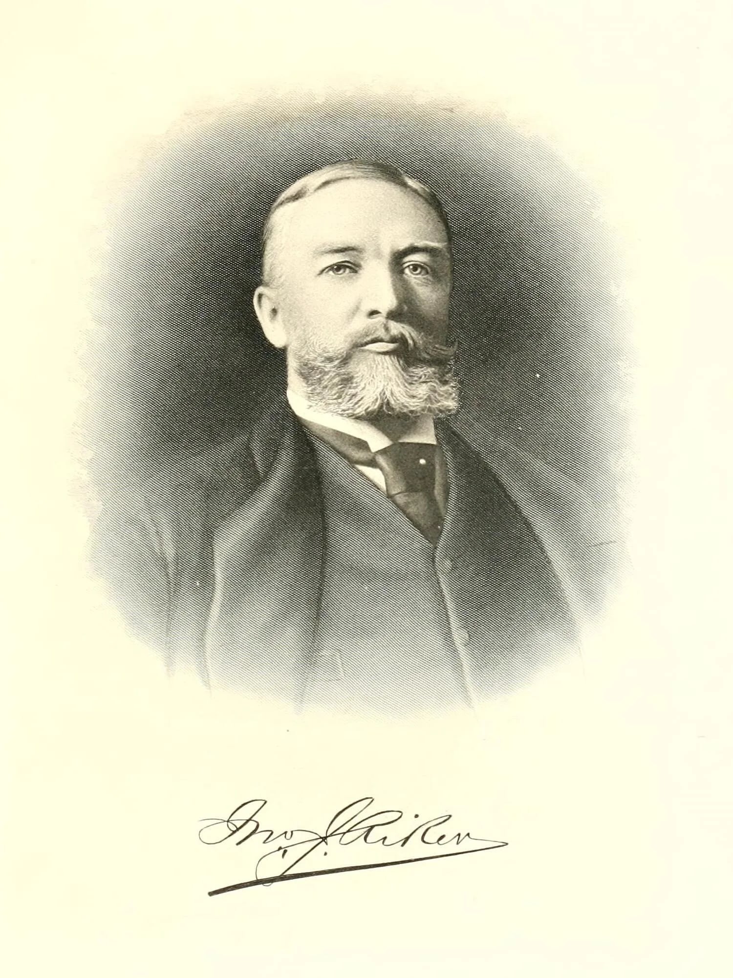 Portrait of John Jackson Riker (1858–1932) – memorial page