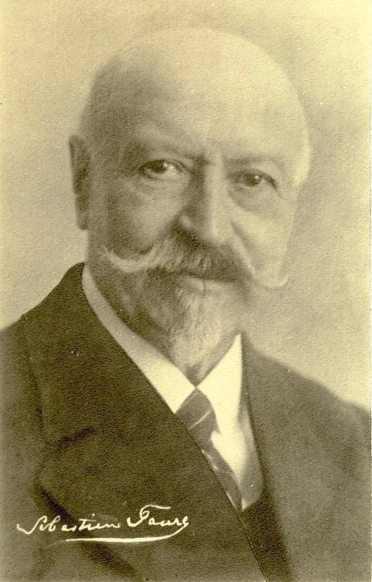 Porträt von Sébastien Faure (1858–1942) – Gedenkseite