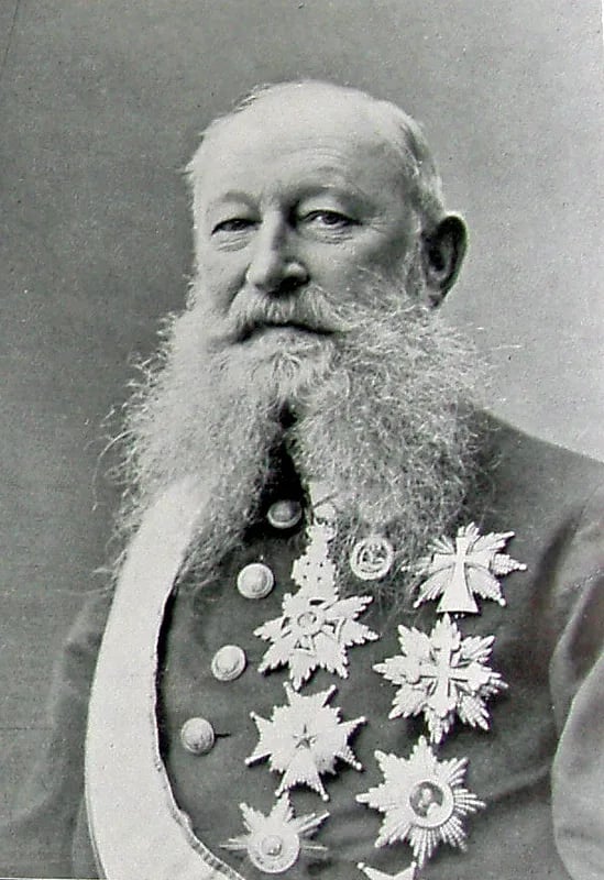 Porträt von Tage Reedtz-Thott (1839–1923) – Gedenkseite