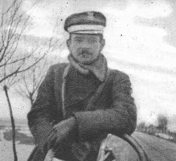 Porträt von Jan Olechowski (1890–1919) – Gedenkseite