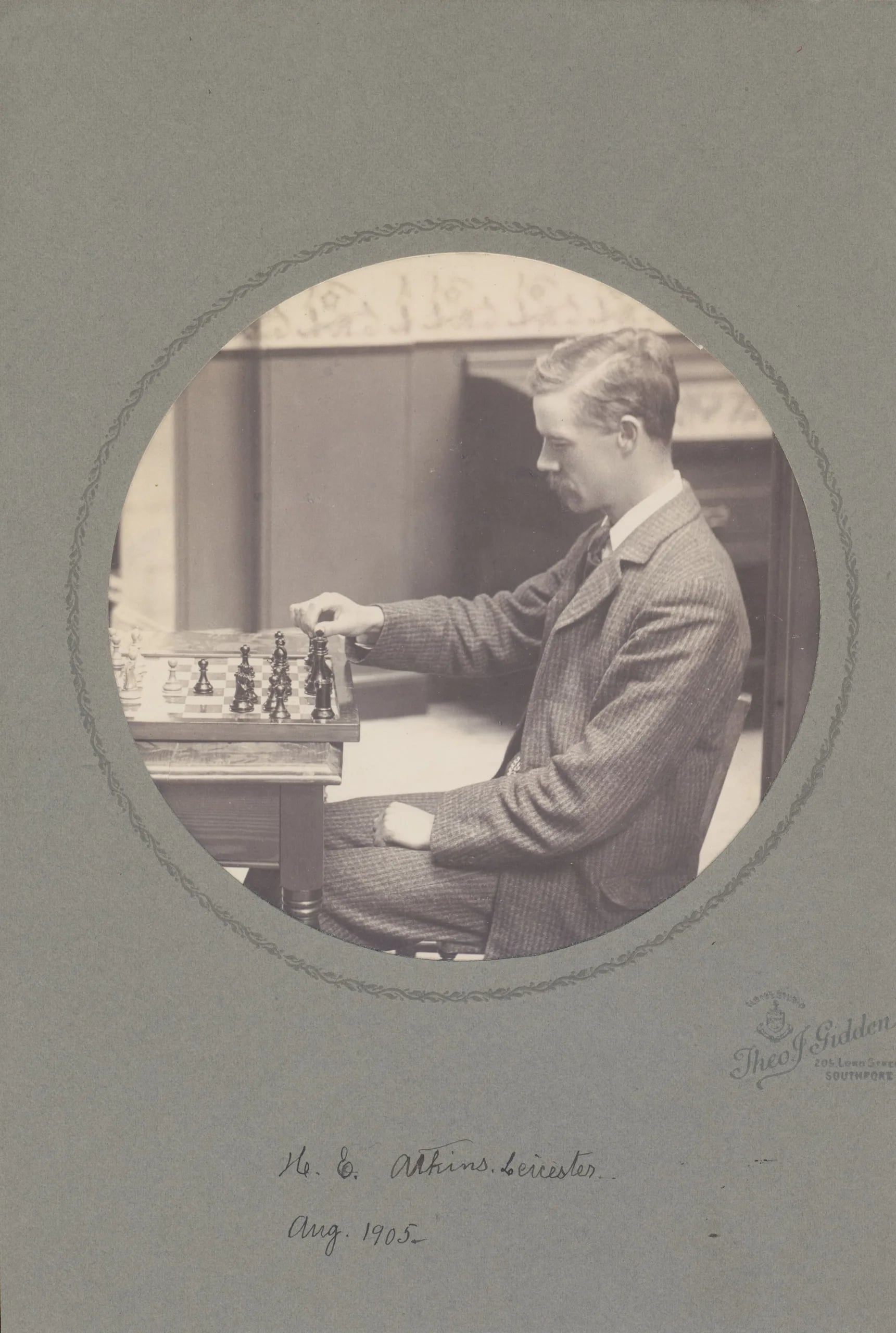Porträt von Henry Ernest Atkins (1872–1955) – Gedenkseite