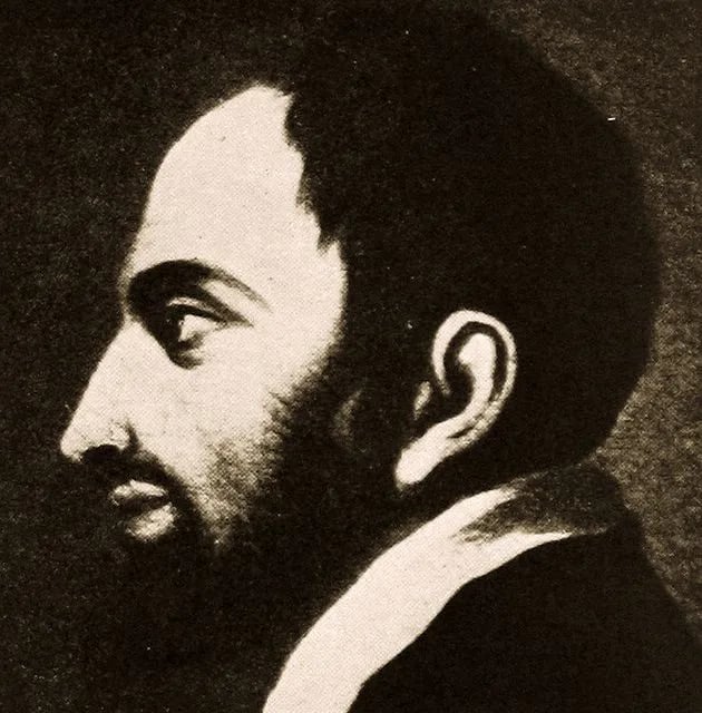 Porträt von Francesco Soriano (1549–1621) – Gedenkseite