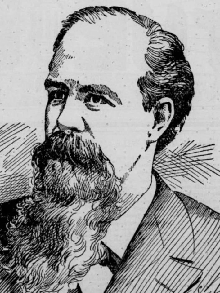 Portrait of Clay W. Taylor (1844–1897) – memorial page