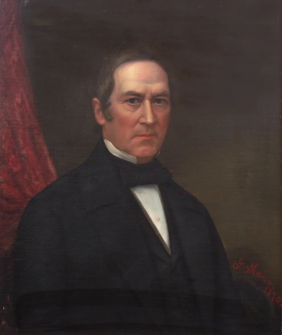 Porträt von John MacPherson Berrien (1781–1856) – Gedenkseite