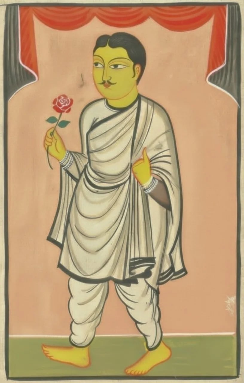 Porträt von Virendra Mohan Dar (1758–1821) – Gedenkseite