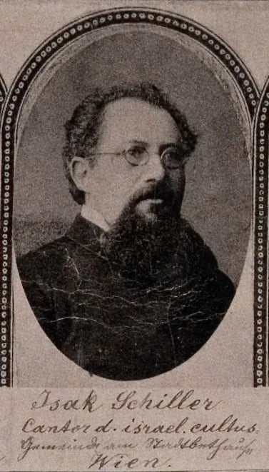 Porträt von Isak Schiller (1845–1918) – Gedenkseite