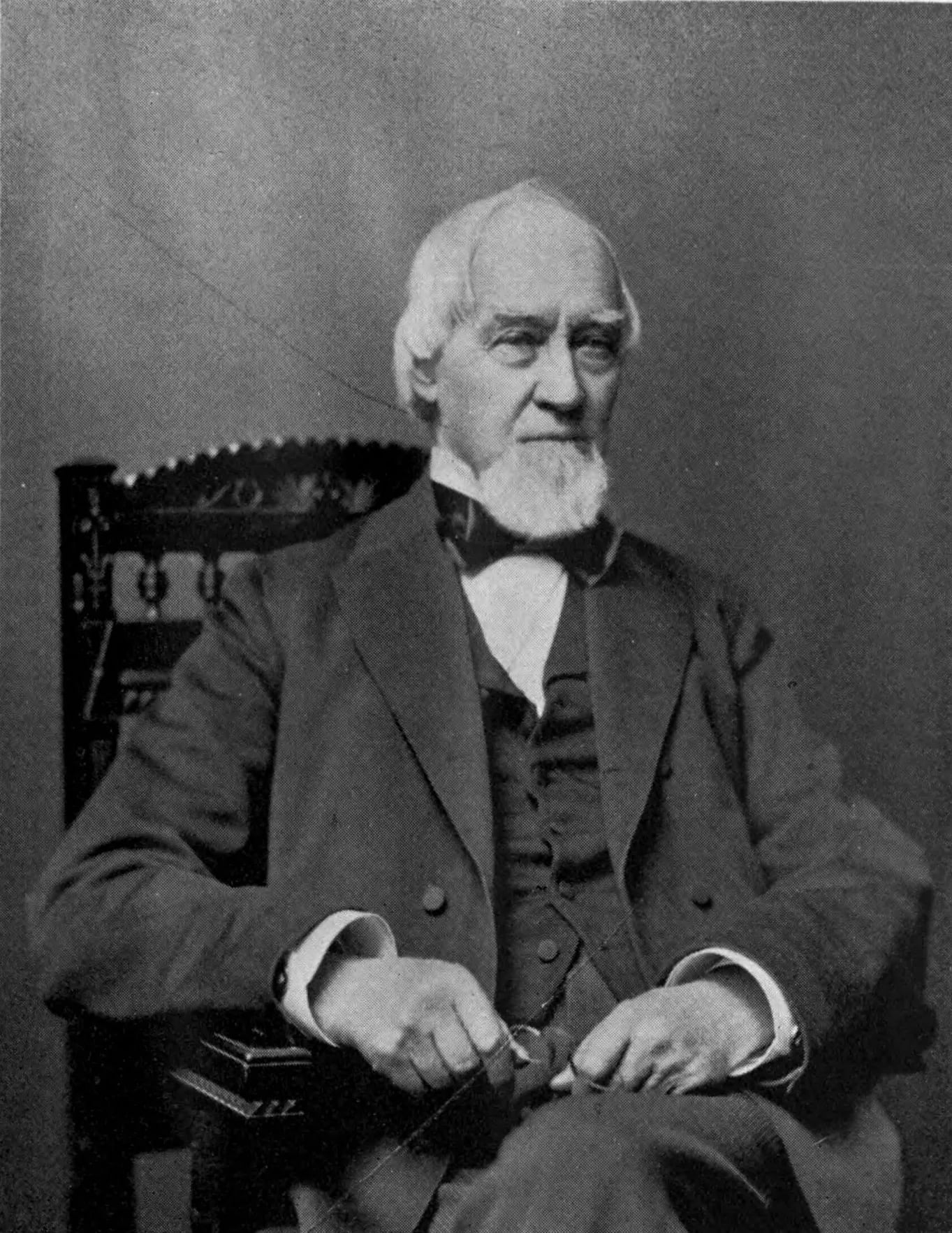 Portrait of John Douglas Fry (1819–1901) – memorial page