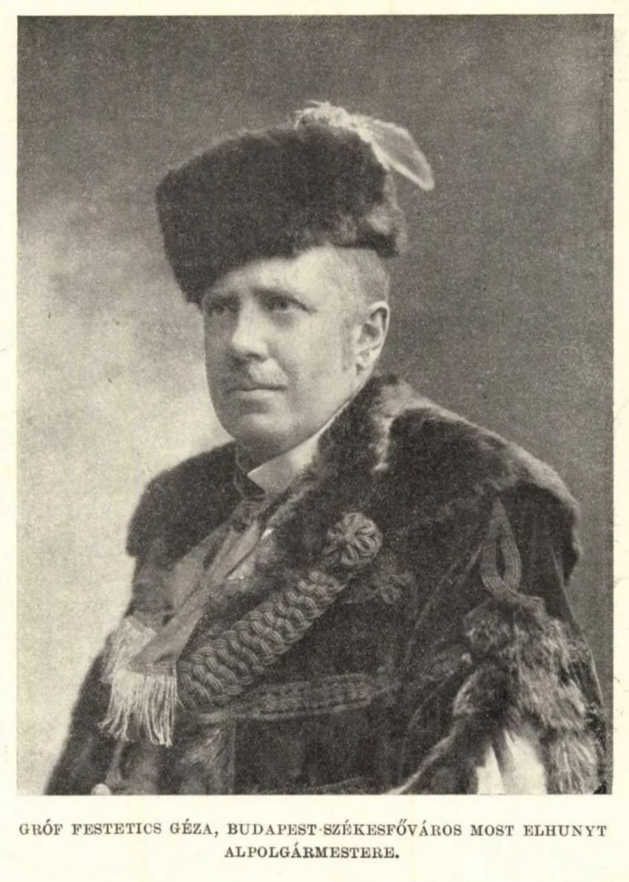Porträt von Géza Festetics (1865–1917) – Gedenkseite