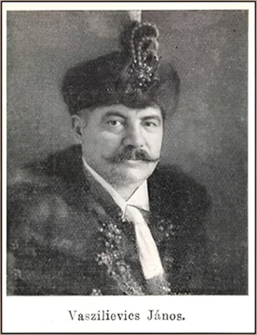 Portrait of János Vaszilievits (1857–1913) – memorial page