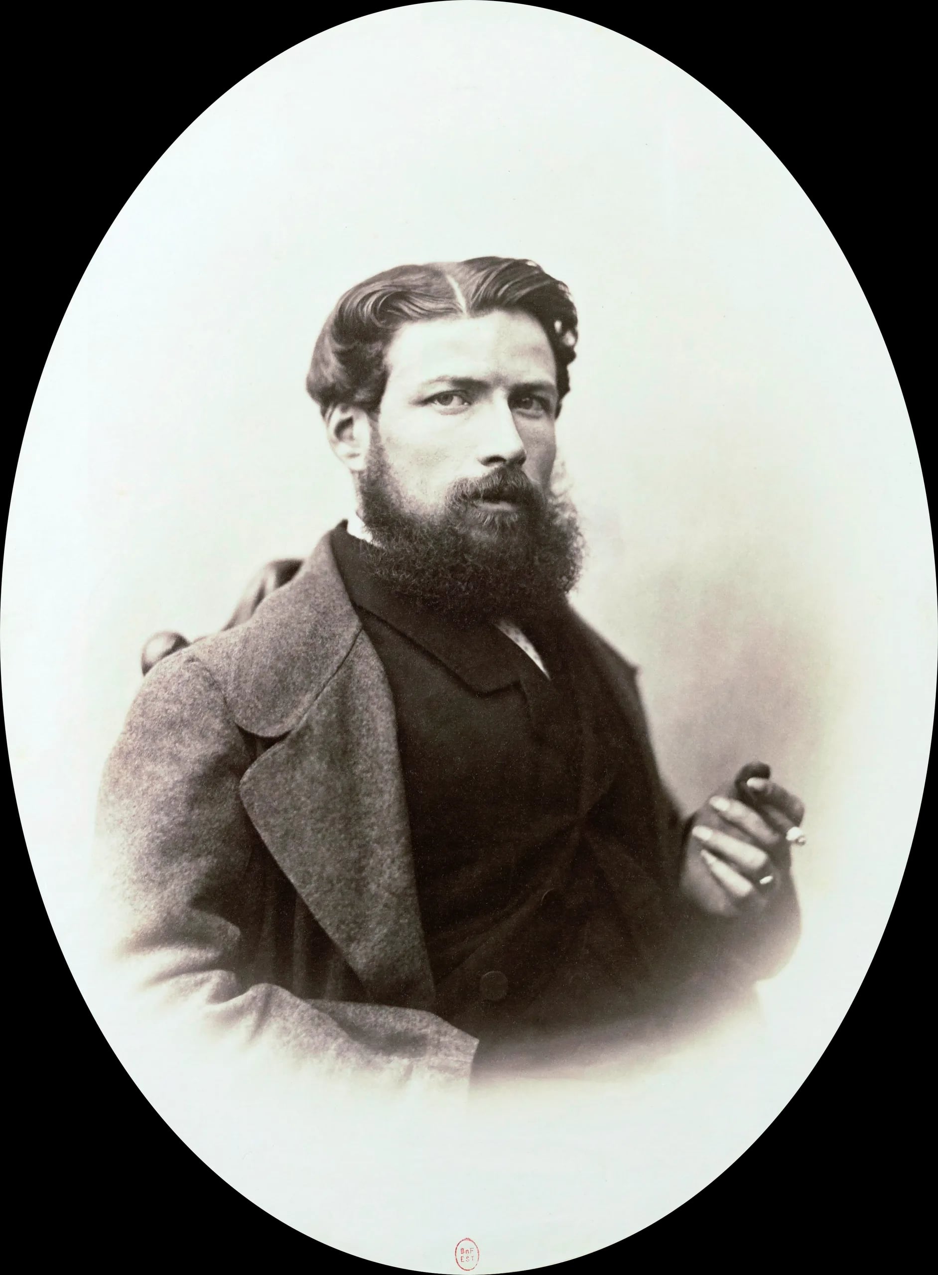 Porträt von Henri d'Audigier (1828–1872) – Gedenkseite