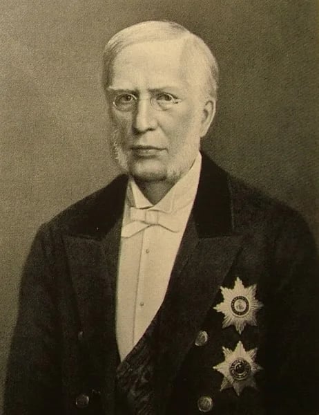 Porträt von Iwan Alexejewitsch Wyschnegradski (1831–1895) – Gedenkseite