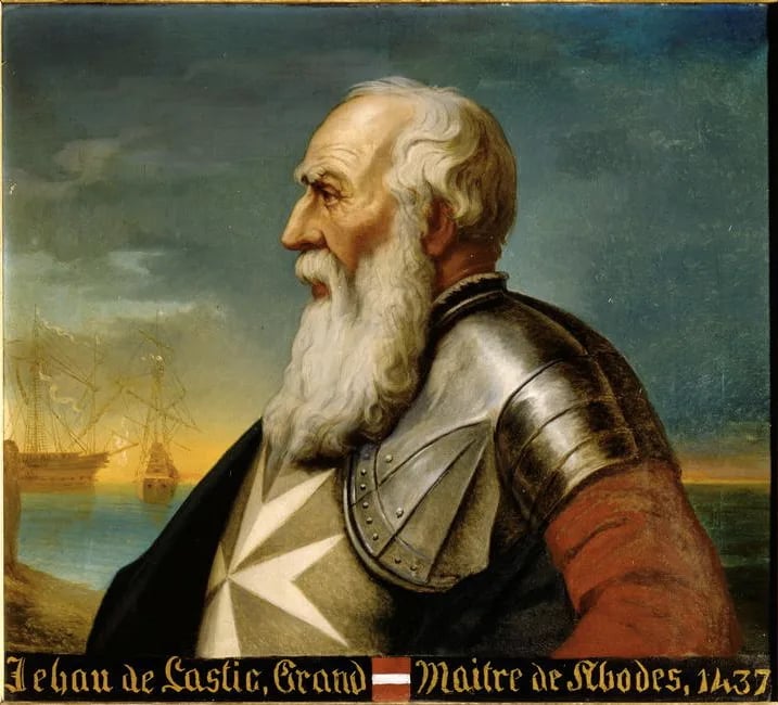 Portrait of Jean de Lastic (1371–1454) – memorial page