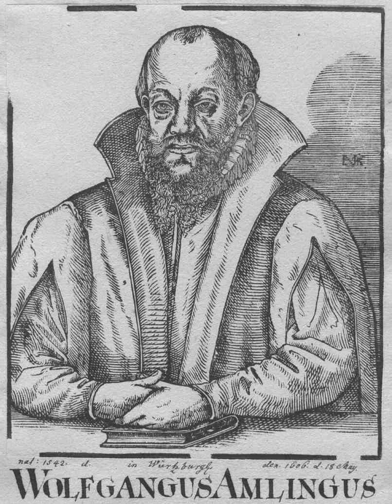 Porträt von Wolfgang Amling (1542–1606) – Gedenkseite