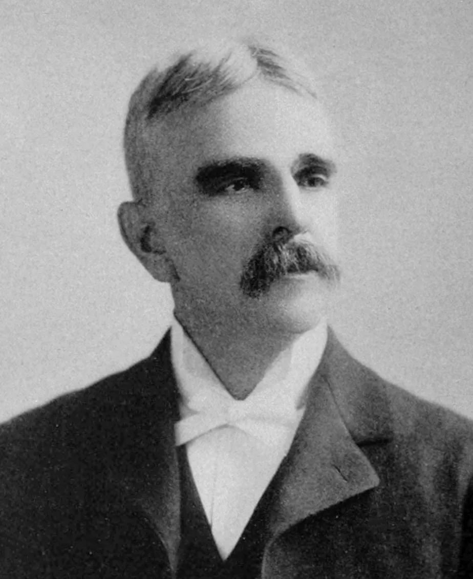 Portrait of Evan E. Settle (1848–1899) – memorial page