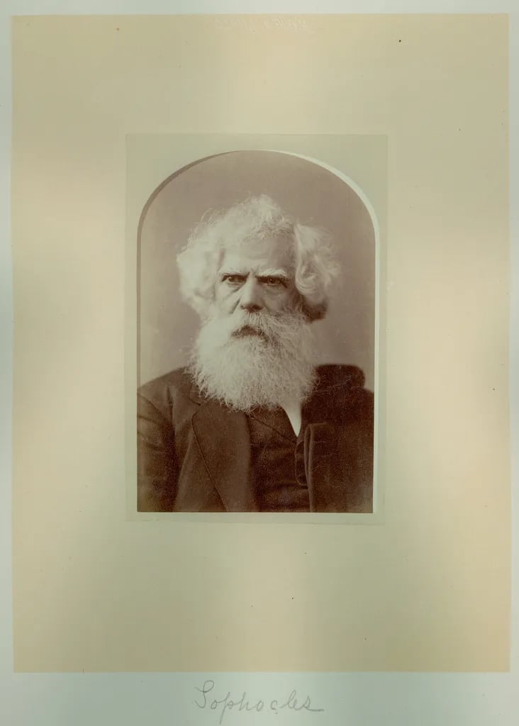Portrait of Evangelinos Apostolides Sophokles (1807–1883) – memorial page