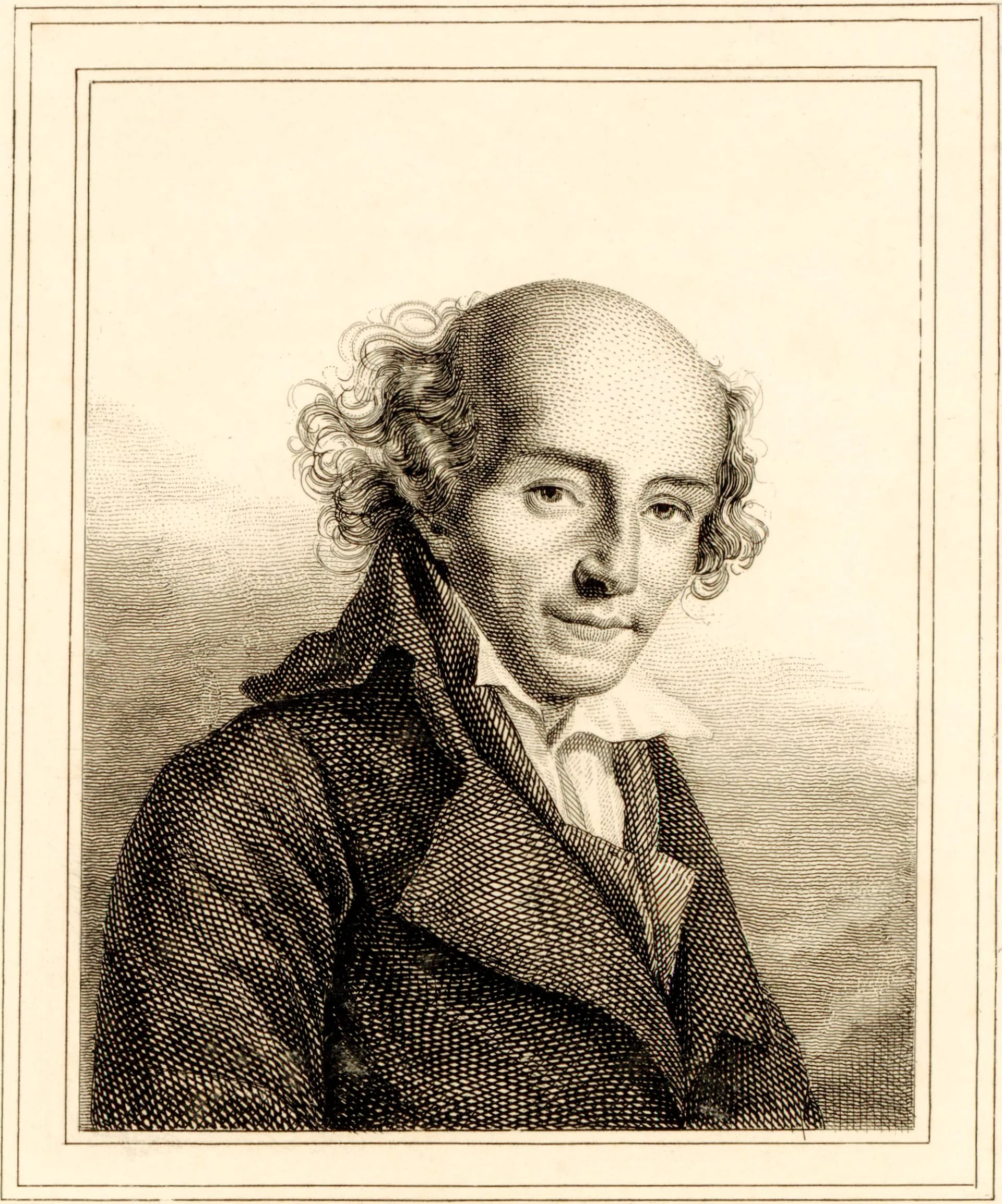 Porträt von Pierre Louis Ginguené (1748–1816) – Gedenkseite