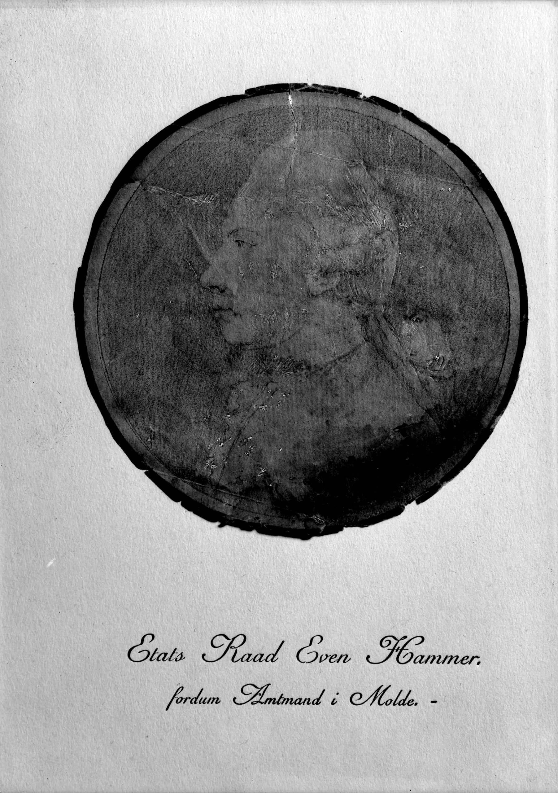 Porträt von Even Hammer (1732–1800) – Gedenkseite