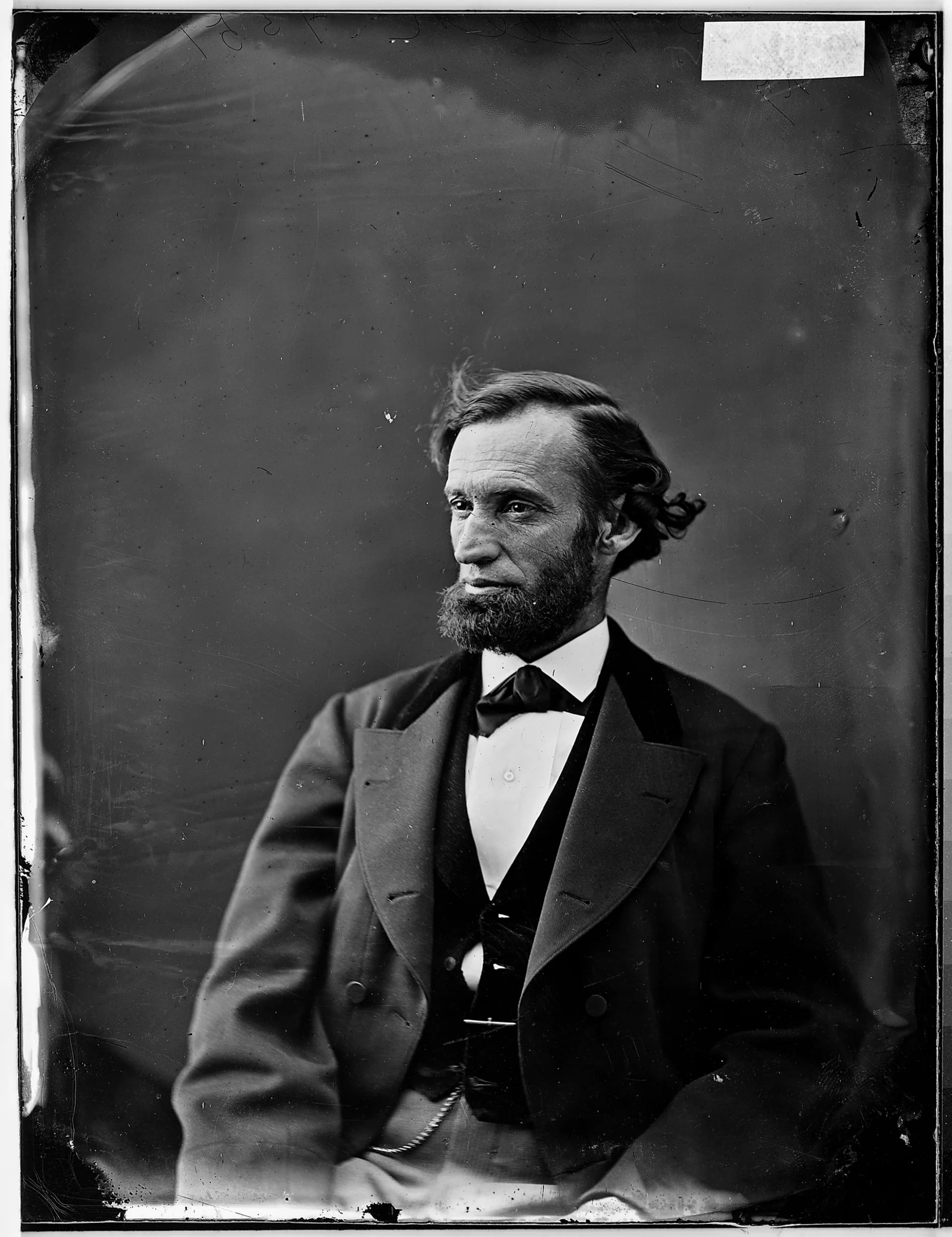Portrait of Job Evans Stevenson (1832–1922) – memorial page