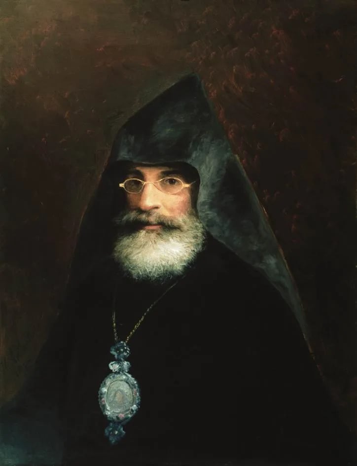 Porträt von Gawriil Konstantinowitsch Aiwasowski (1812–1880) – Gedenkseite