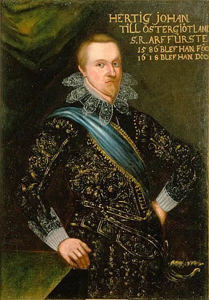 Portrait of Johann von Schweden (1589–1618) – memorial page
