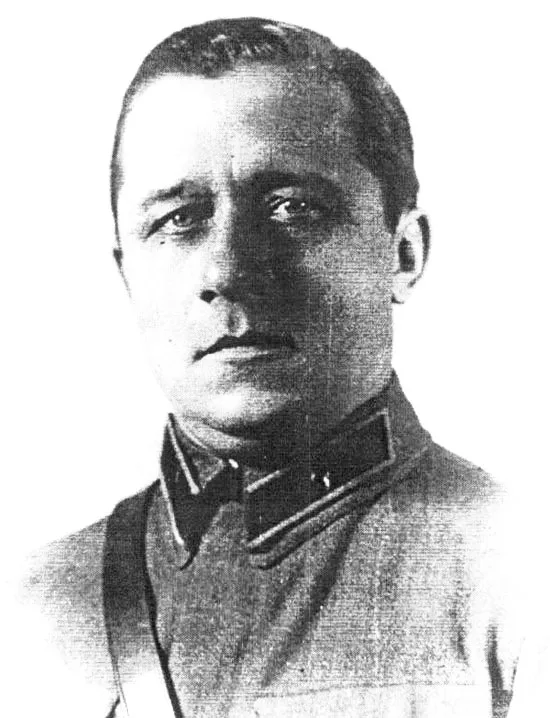 Porträt von Wassili Iwanowitsch Tupikow (1901–1941) – Gedenkseite
