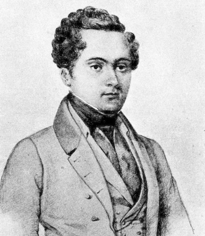 Porträt von Richard Dybeck (1811–1877) – Gedenkseite