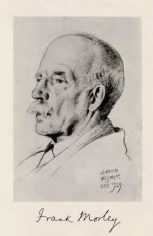 Porträt von Frank Morley (1860–1937) – Gedenkseite