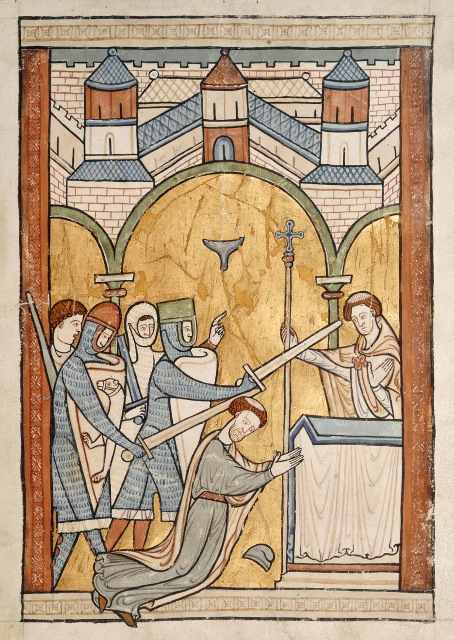 Portrait of Reginald Fitzurse (1145–1173) – memorial page
