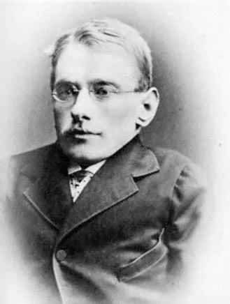 Porträt von Jonas Wenström (1855–1893) – Gedenkseite