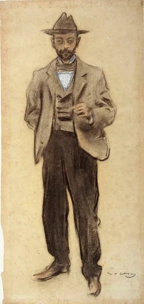 Porträt von Manolo Martínez Hugué (1872–1945) – Gedenkseite