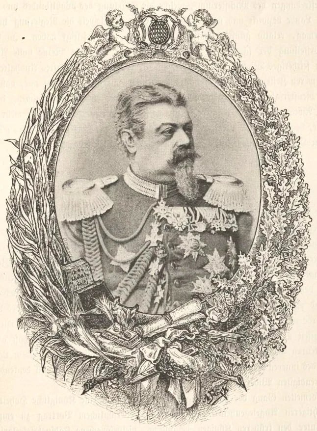 Porträt von Ignaz Freyschlag von Freyenstein (1827–1891) – Gedenkseite